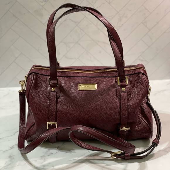 MICHAEL Michael Kors Handbags - PRICE DROP! Michael Kors Bedford Merlot Leather Satchel
